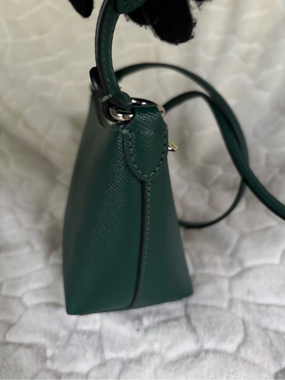 Coach Zip Tote Crossbody Bag Emerald Green - Picture 8 of 14